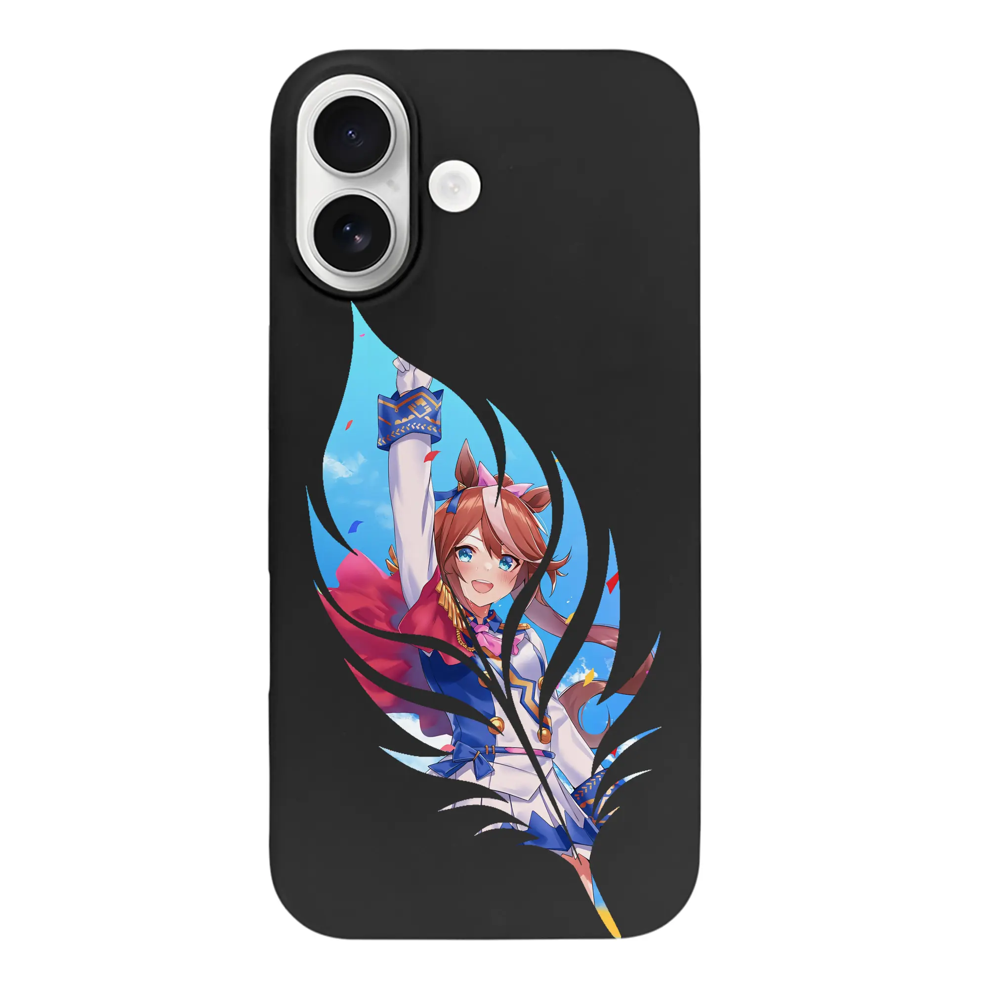 ウマ娘 プリティーダービー グッズ トウカイテイオー - iPhone 17 シリーズ シリコンケース 薄型 耐衝撃 指紋防止 ソフトタッチカバー 精密フィット 傷防止 保護ケース iPhone 17/17 Air/17 Pro/17 Pro Max 対応